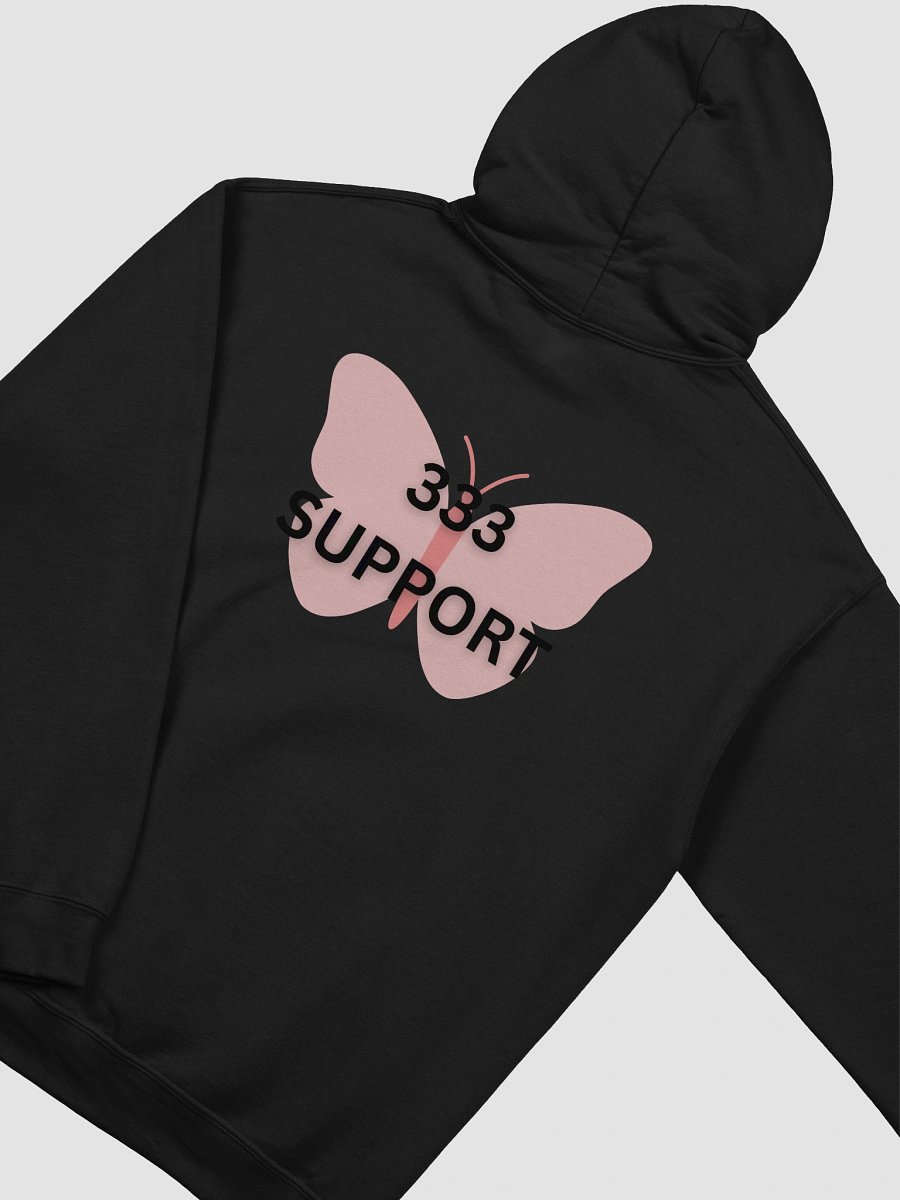 333 SUPPORT Pink Butterfly Hoodie product image (10)