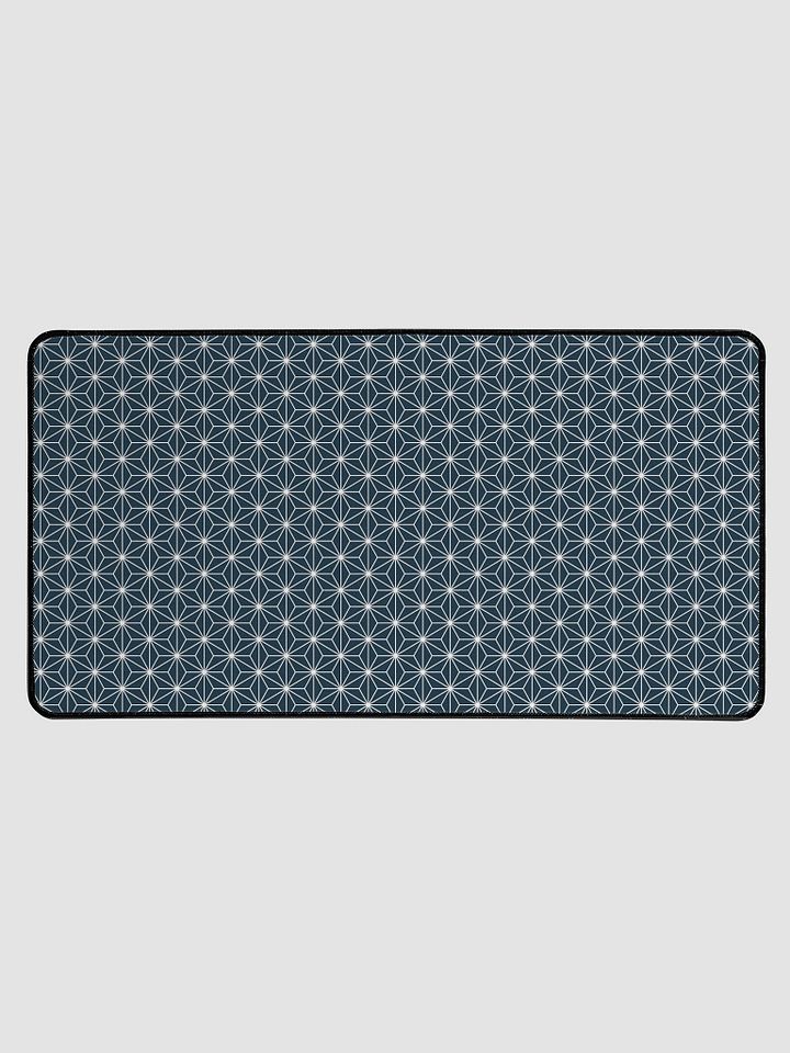 Desk Mat - Japanese Dark Blue Asanoha Pattern product image (1)