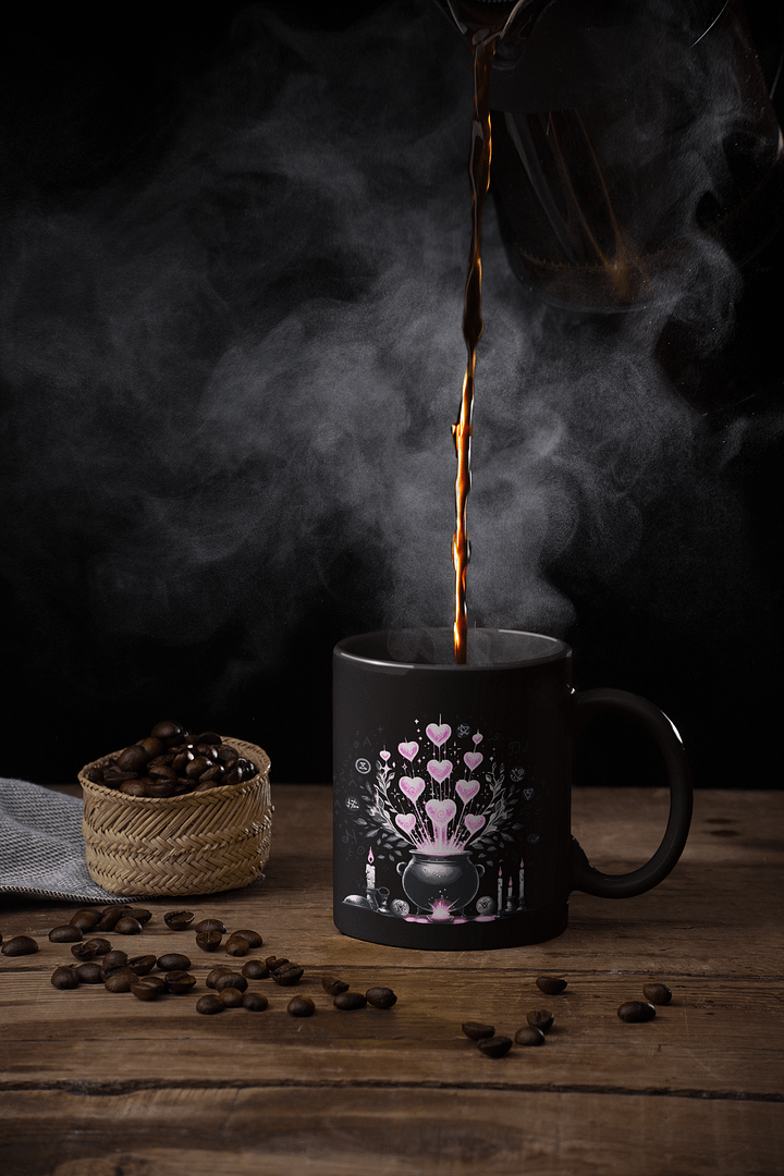 Witching Hour Hearts- Black Mug product image (2)