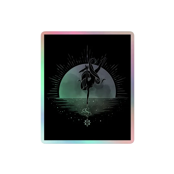 𝖓𝖊𝖗𝖊𝖎𝖉𝖆 holographic sticker product image (2)