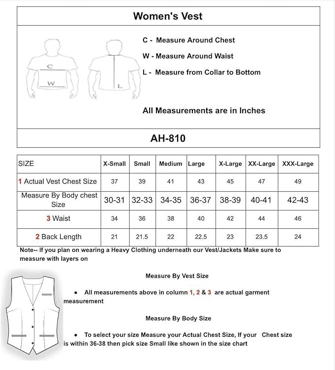 Leather Biker Vest [LADIES] product image (3)