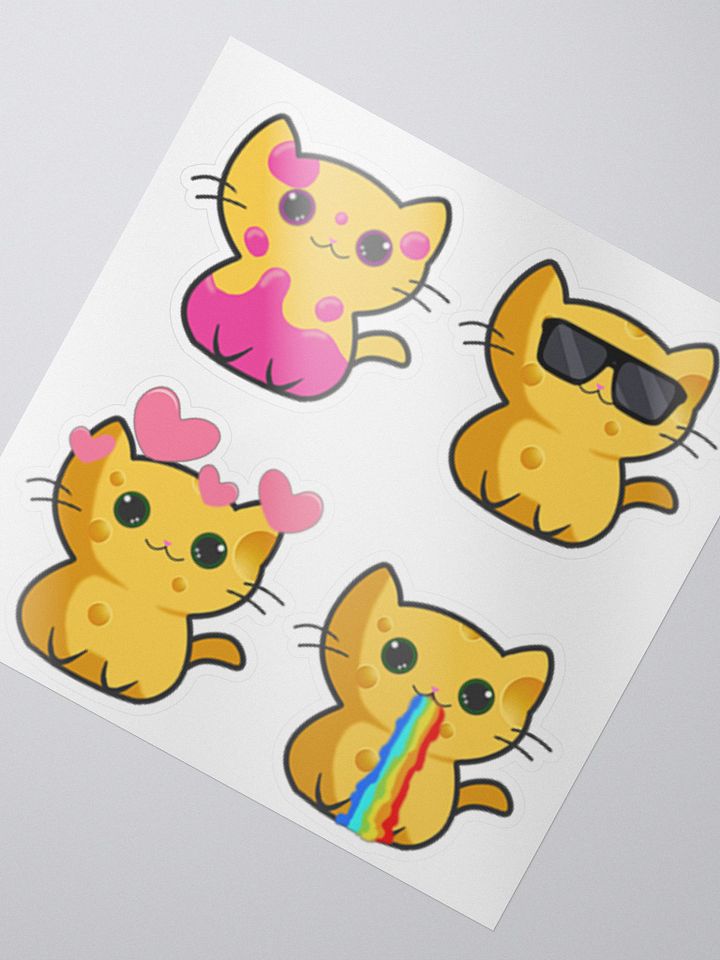 Käsekatzen Sticker V1 product image (2)