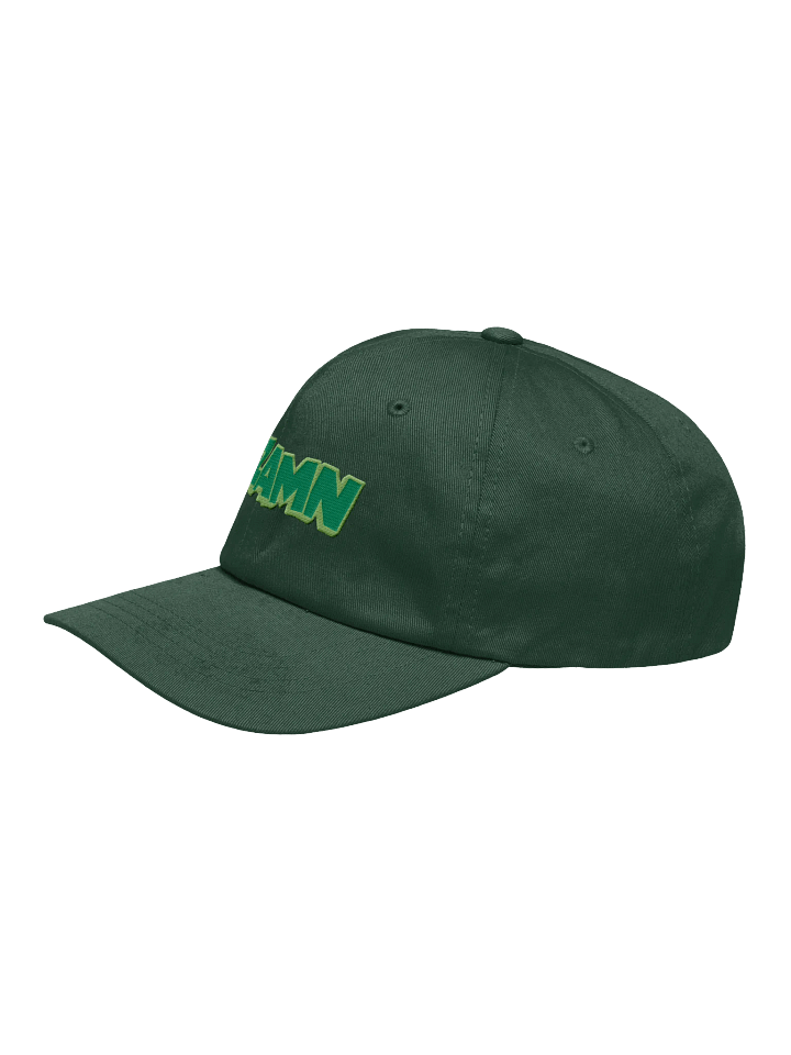 ZAMN Invisi-Logo Dad Hat: Spruce product image (1)