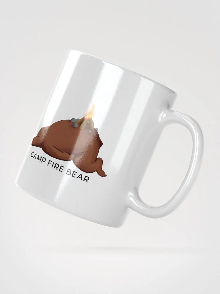Camp Fire Bear Ceramic Mug product image (2)