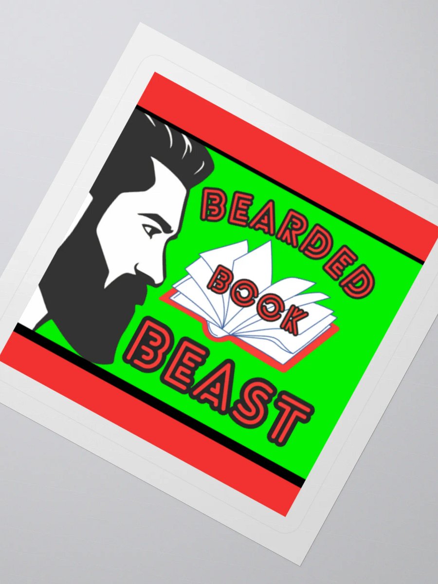 Bearded Book Beast Sticker product image (5)