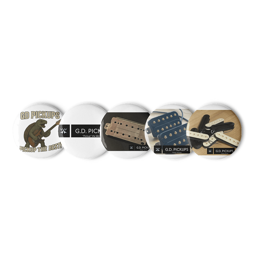 Set of 5 G.D. Pickups pins product image (1)