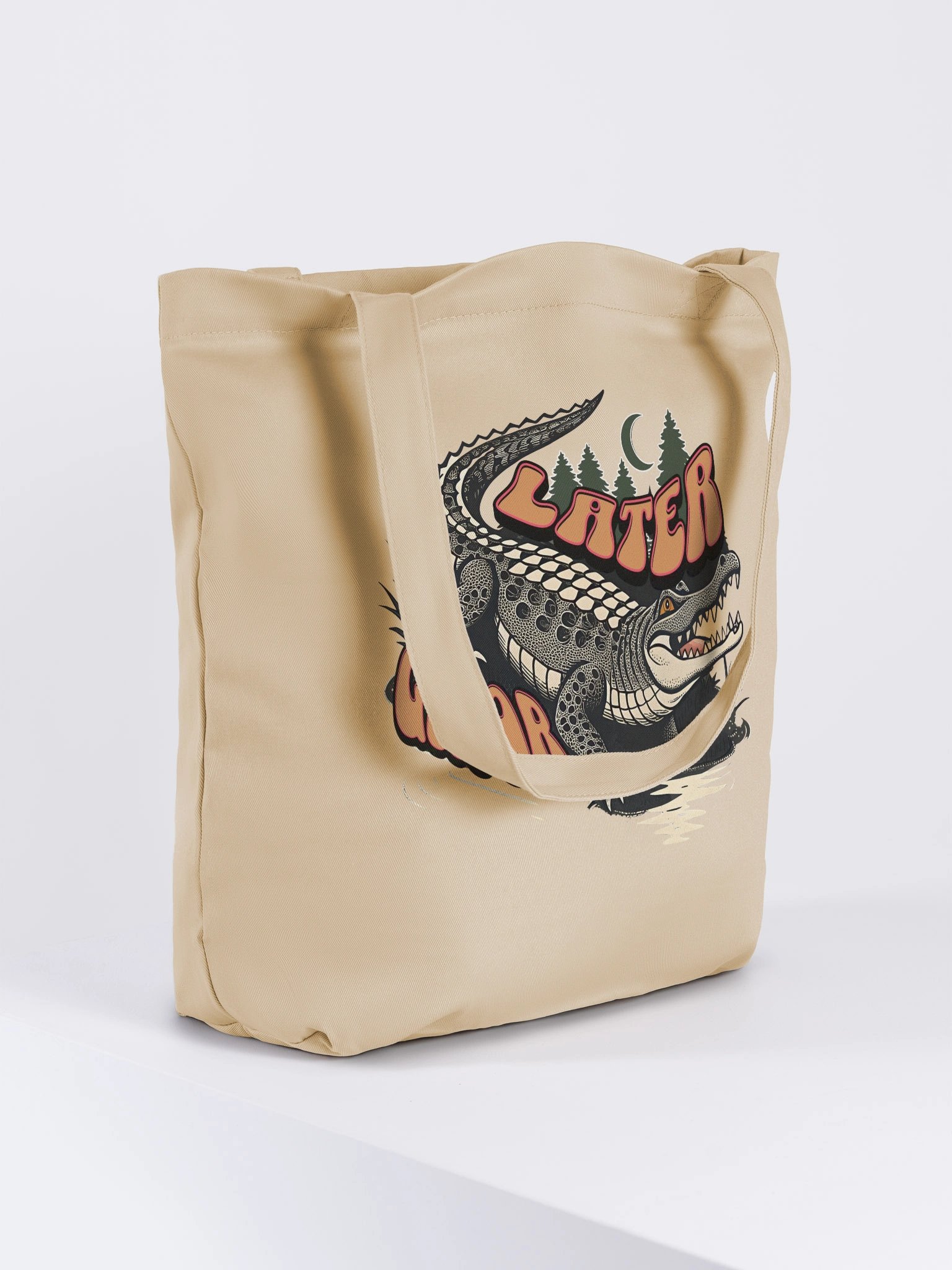 Later Gator Eco Tote Bag product image (4)
