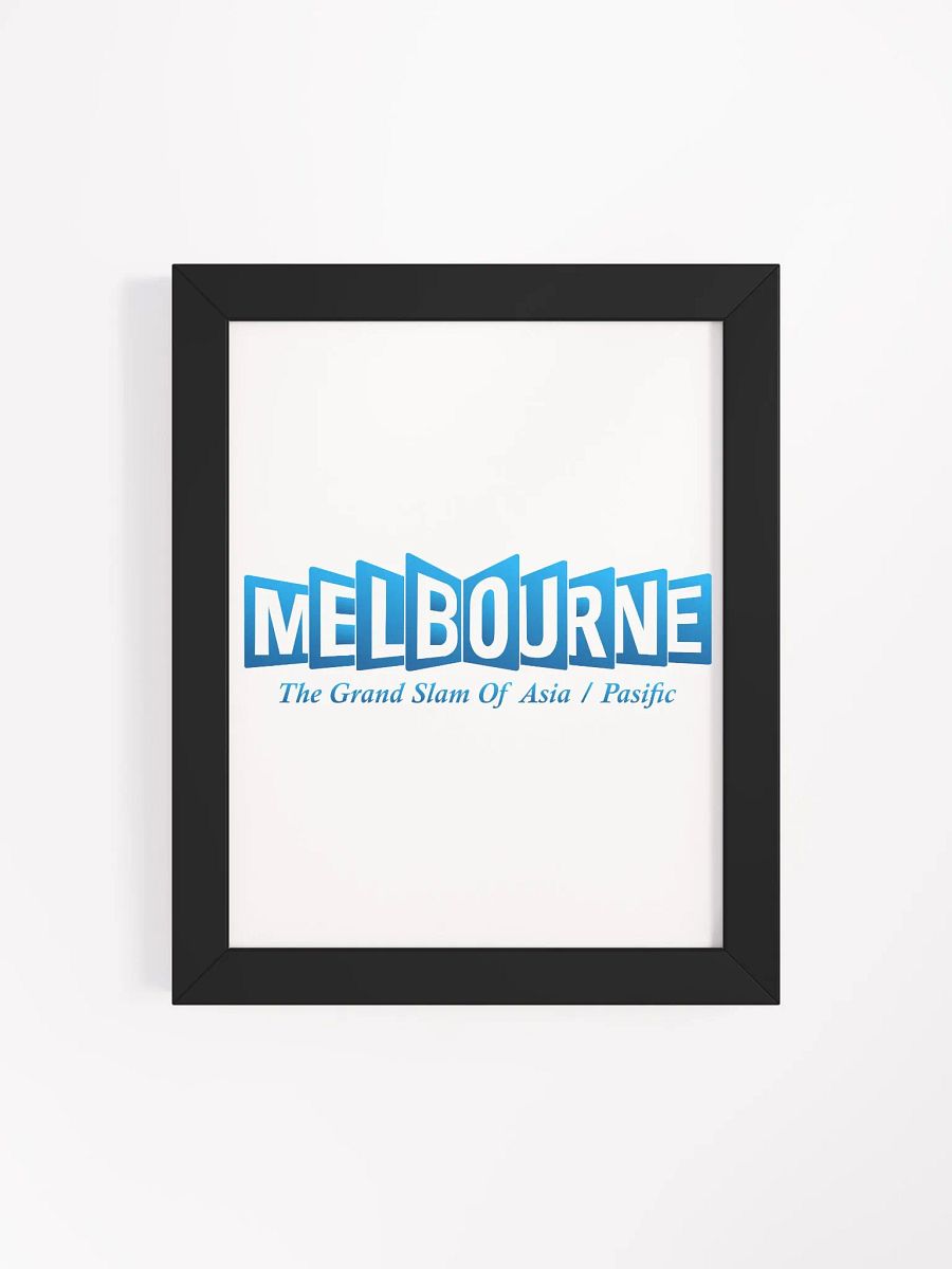 Grand Slam Melbourne Framed Poster product image (131)