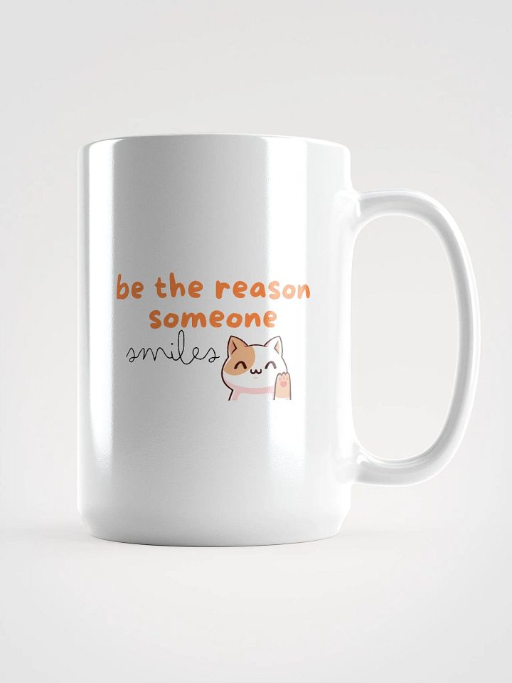 Whimsical Waving Cat- Be the reason Mug product image (1)