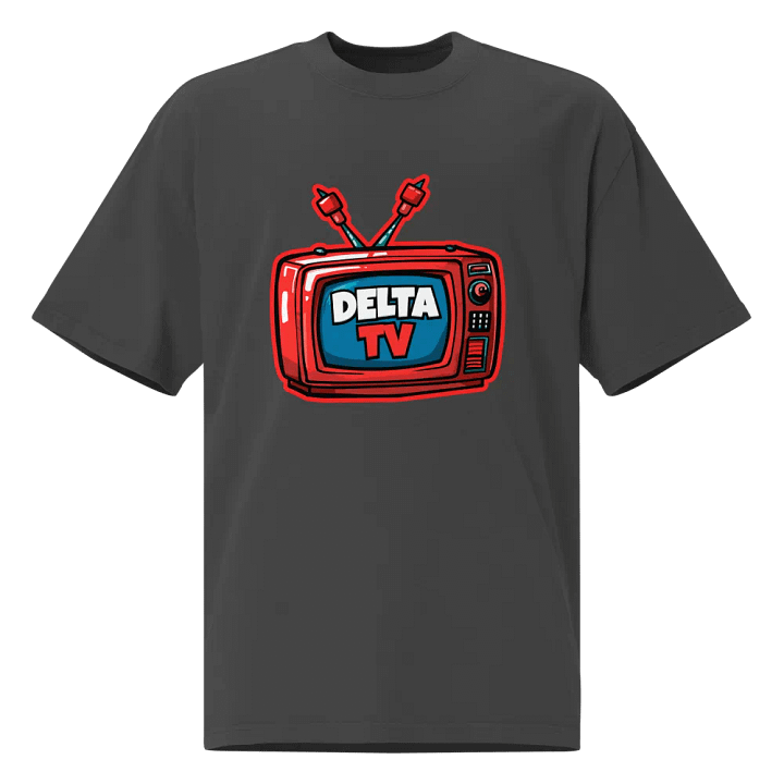 Oversized Faded DeltaV Logo T-Shirt product image (1)