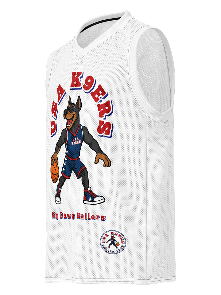 USA K9ERS Doberman Premium Basketball Jersey product image (2)