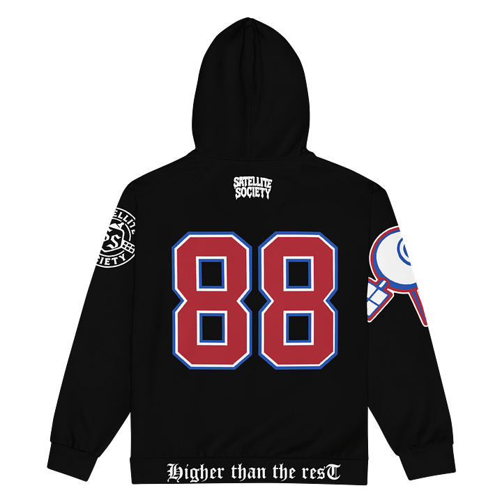 Satellites Varsity Zip Hoodie product image (2)