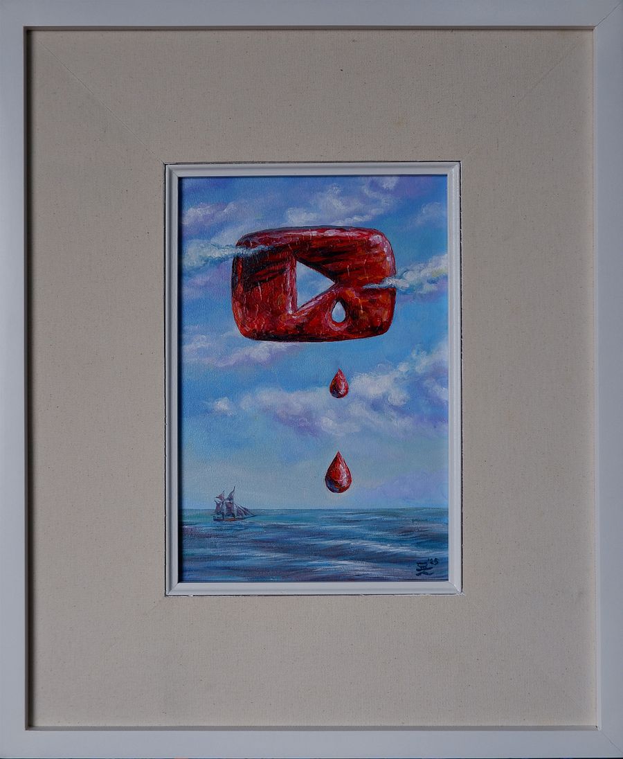 "Dripping" Painting by Deni Je product image (2)