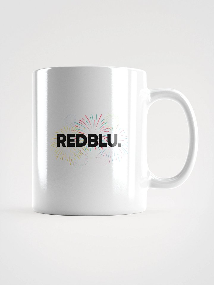 RedBlu Fireworks White Mug product image (3)