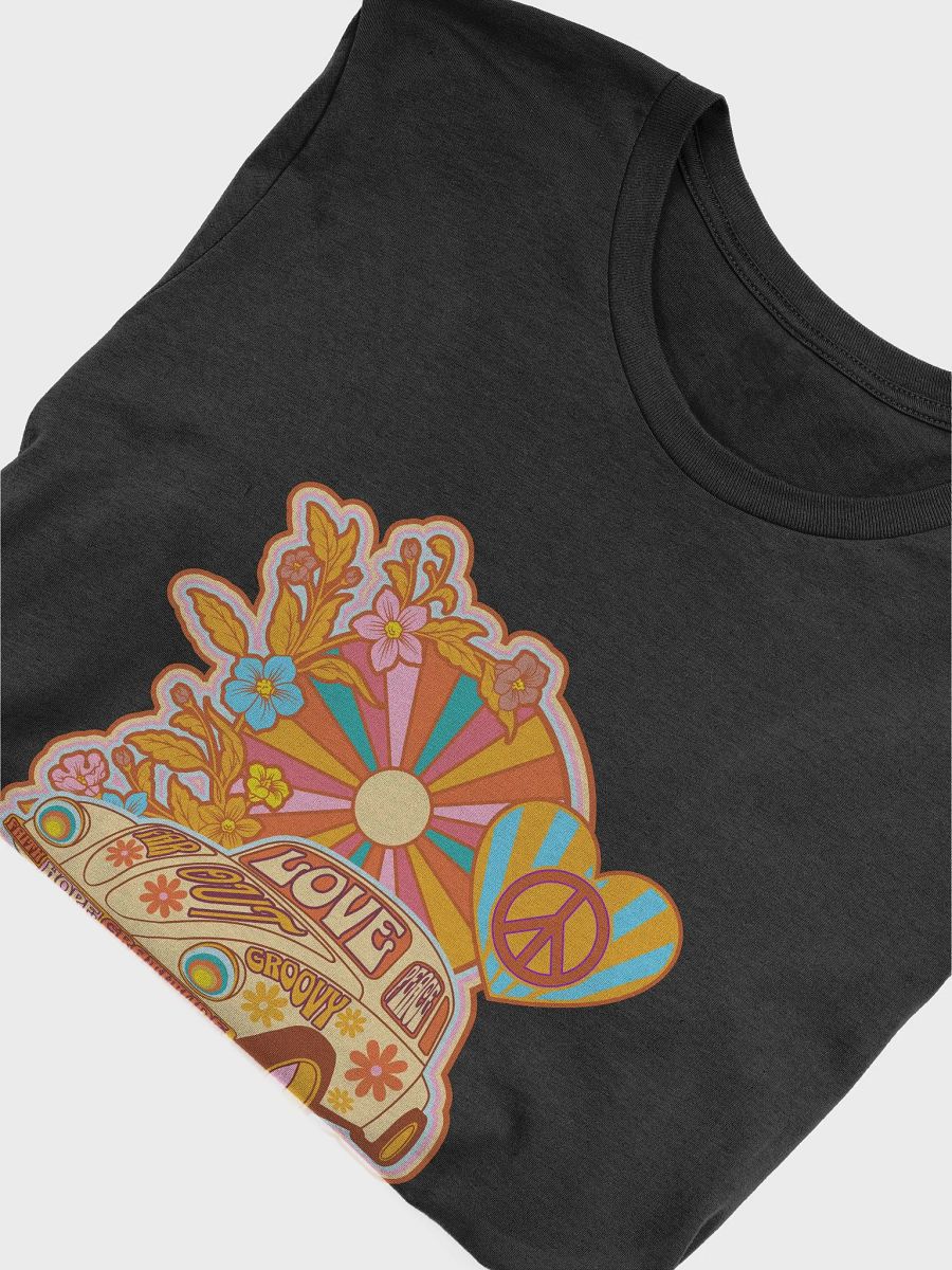 60s groovy flower power T-shirt, groove car retro style Tee product image (5)