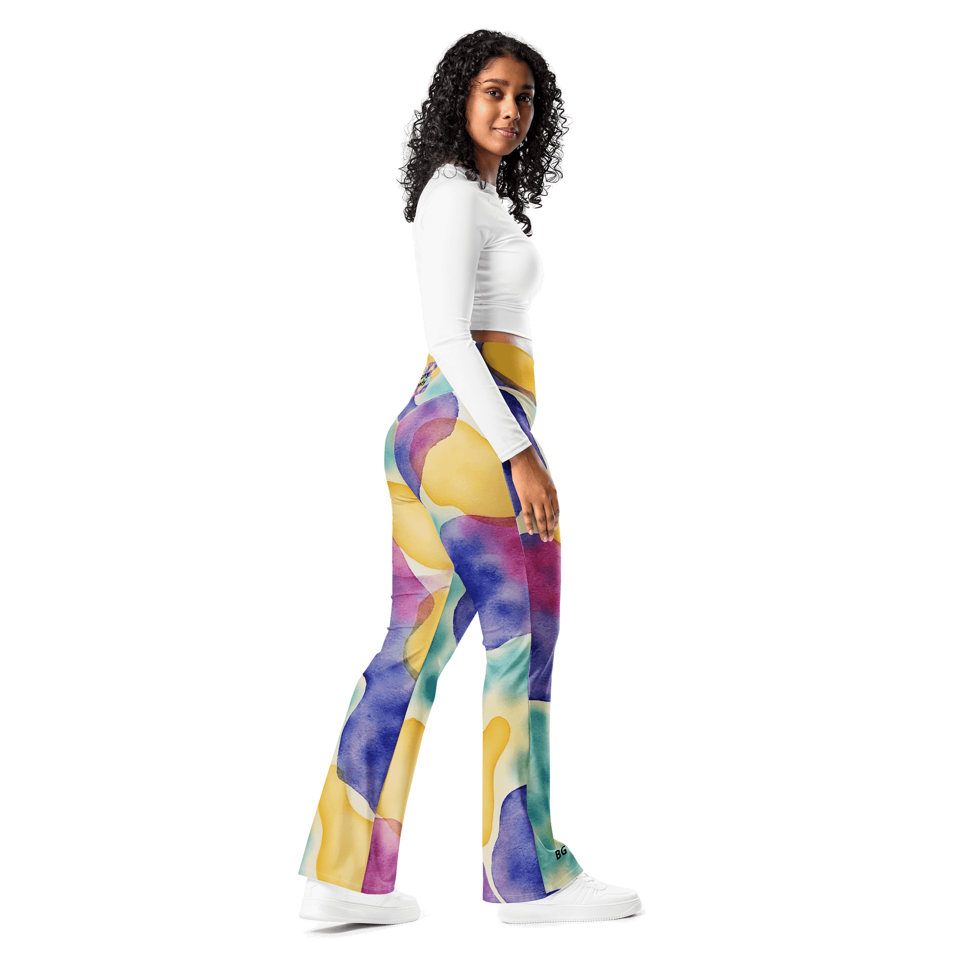 Barry Grady 'Blossom Breeze' Flare Leggings product image (9)