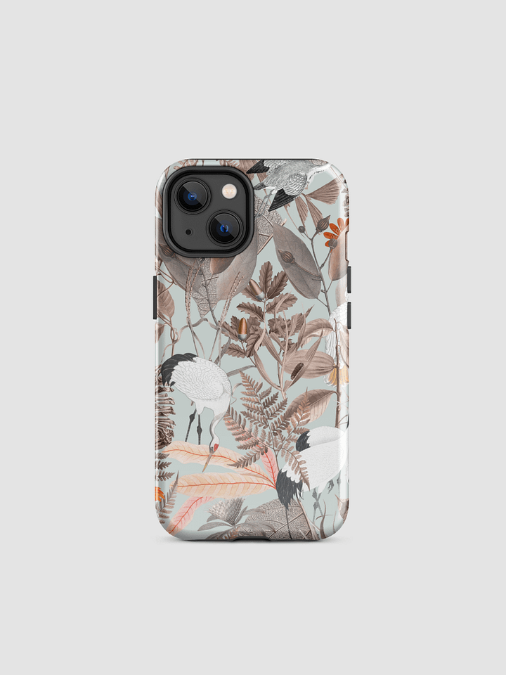 Blue Ecotone Tough iPhone Case product image (1)