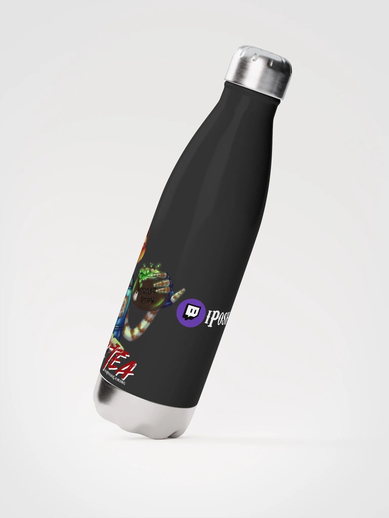 Trick Or Tea Stainless Steel Drink Bottle product image (3)