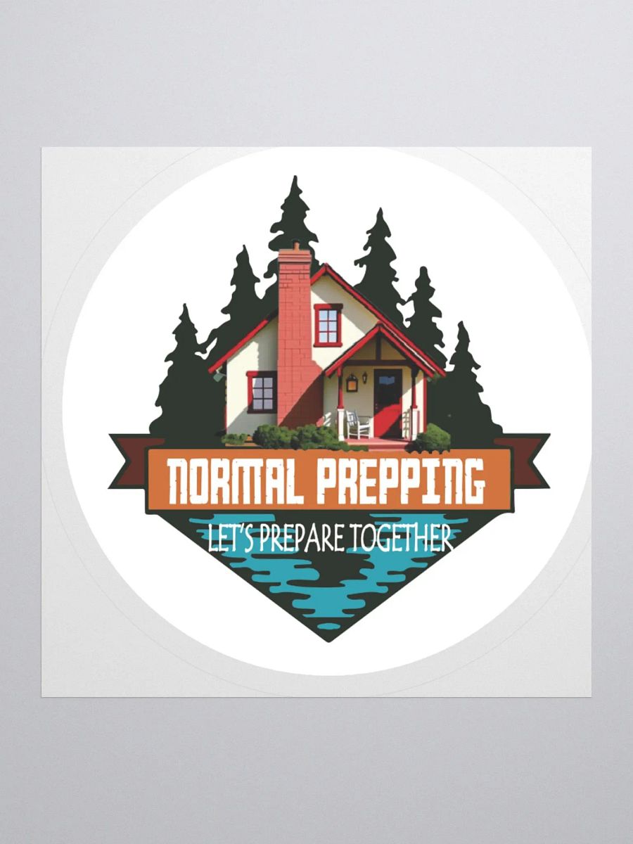 Normal Prepping Logo Stickers product image (1)