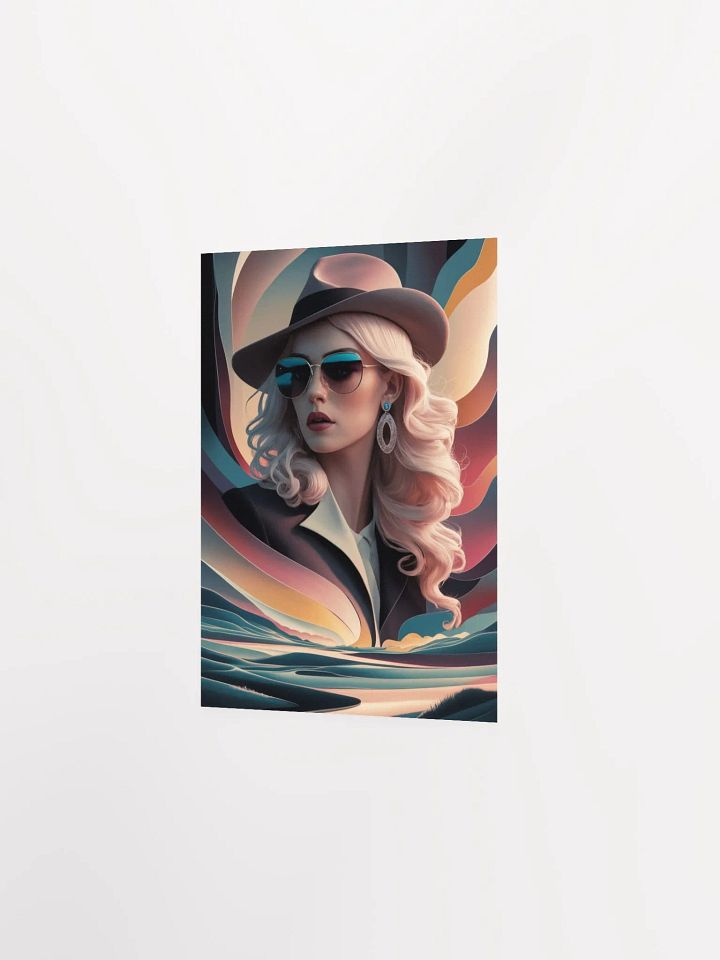 Abstract illustration of a Woman Poster - 18 product image (7)