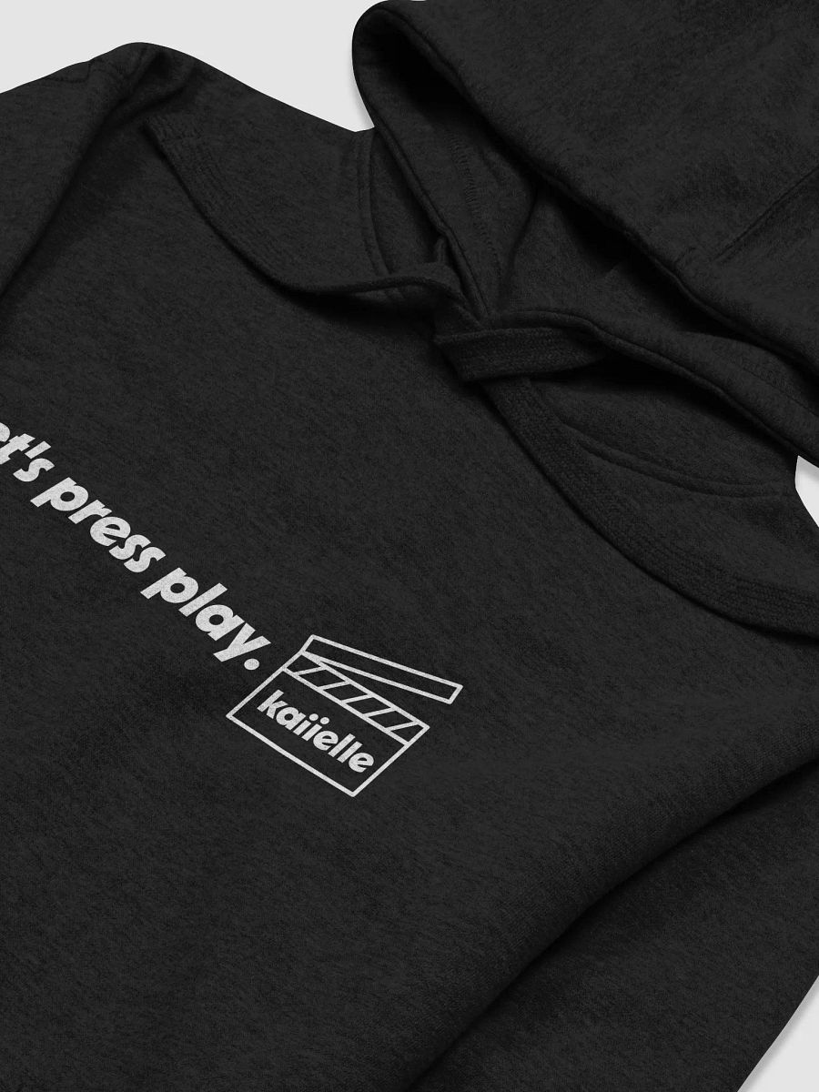 Let's Press Play Hoodie [Light Text] product image (3)