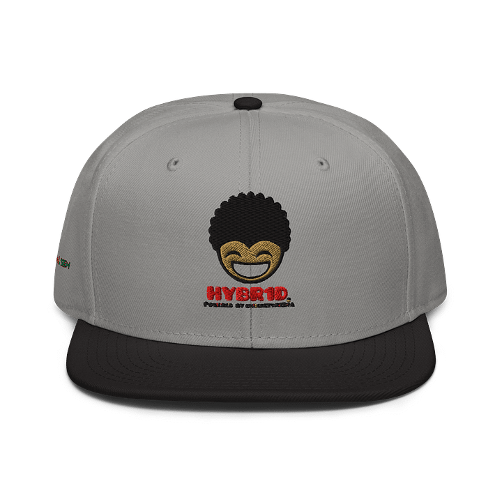 Grey ya zimmi a’SEH wool blend SnapBack cap product image (1)