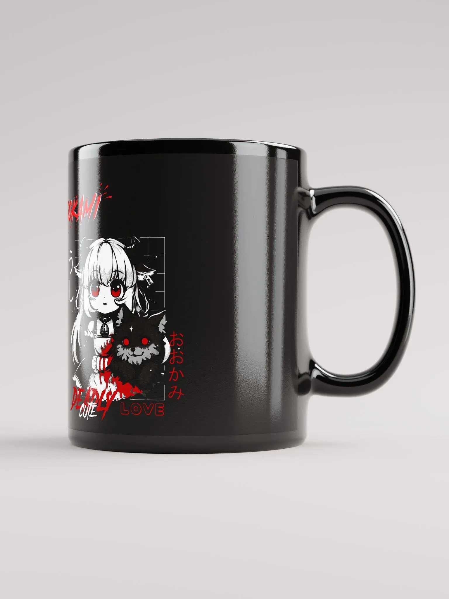 Adorably Macabre Couple Black Mug product image (1)