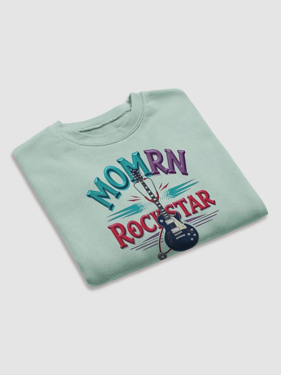 Rockstar Nurse Mom Crop Sweatshirt product image (28)