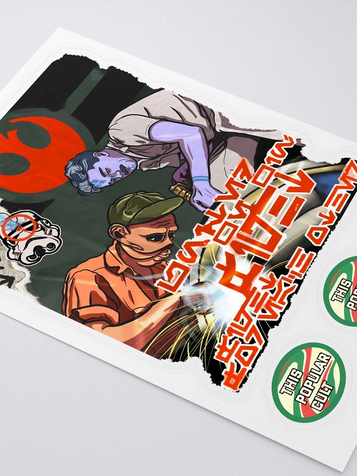 Safety Squints - Kiss Cut Sticker Sheet product image (2)