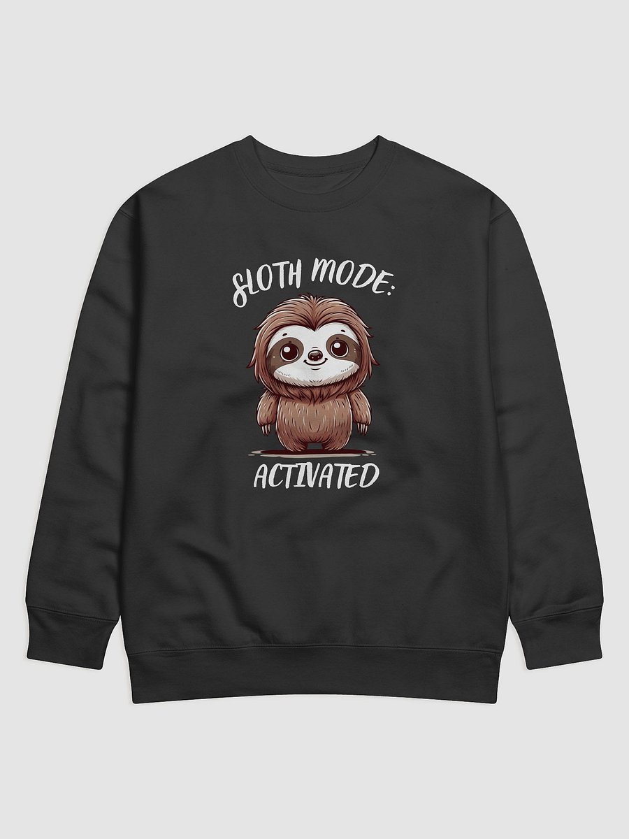 Adorable Sloth Cartoon Premium Sweatshirt product image (3)
