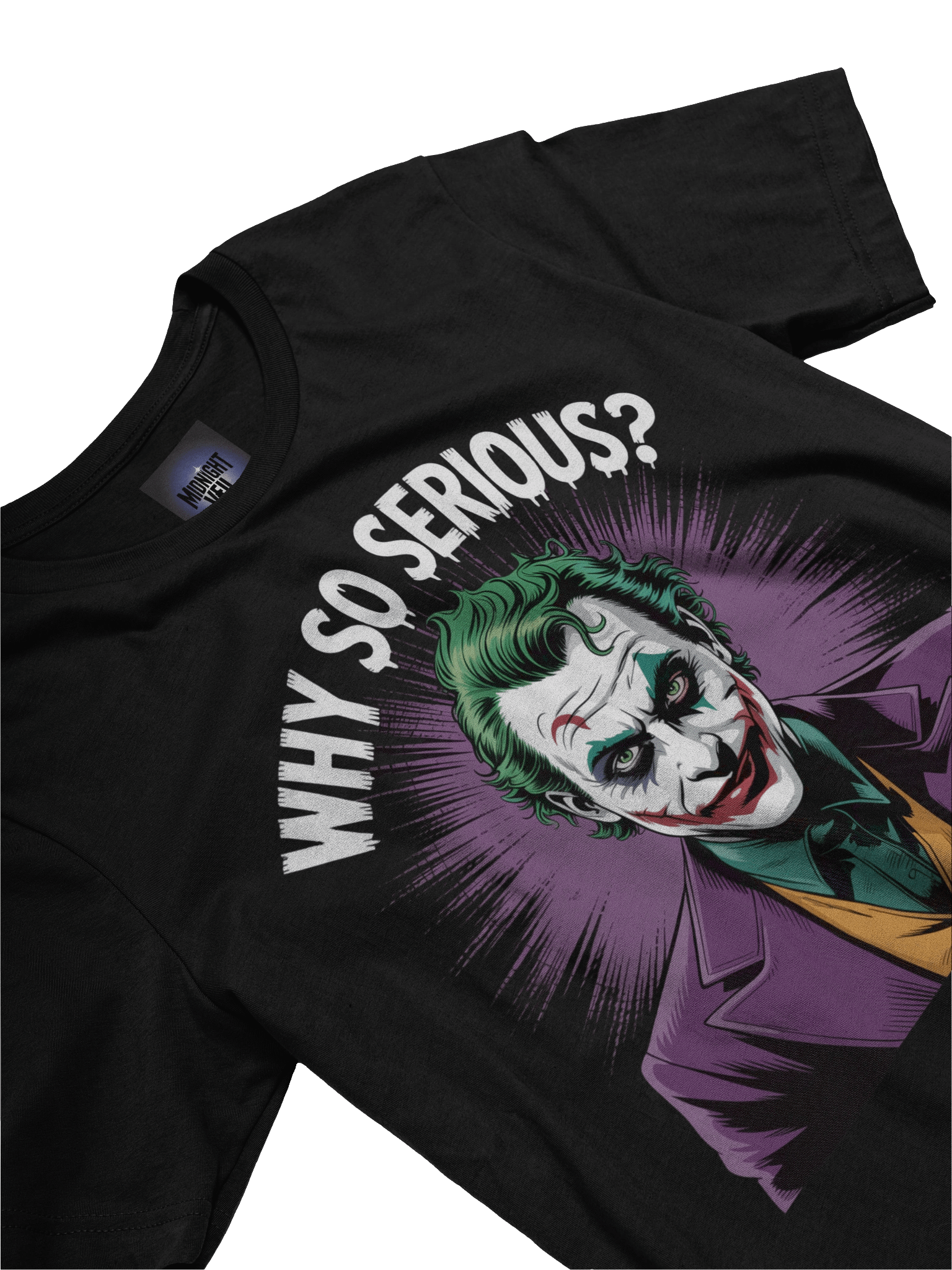 Sinister Query: Why So Serious? Joker T-Shirt product image (5)