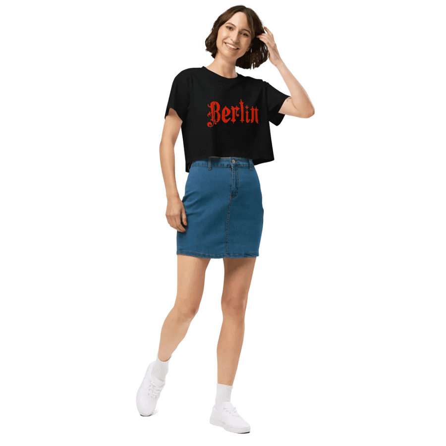 Berlin in Red Crop Top product image (5)