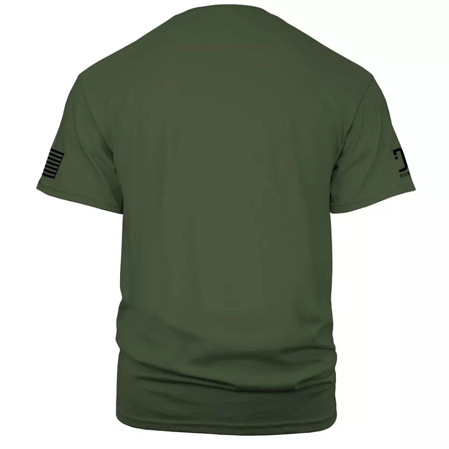 Grim Reaper Shirt American Flag Military Skull Short Sleeve T Shirt product image (3)