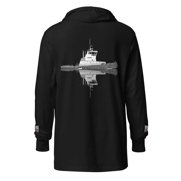 Westrac tug Reflection Hoodie Tee product image (1)