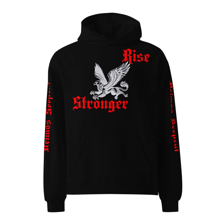 Rise Stronger oversized hoodie product image (1)