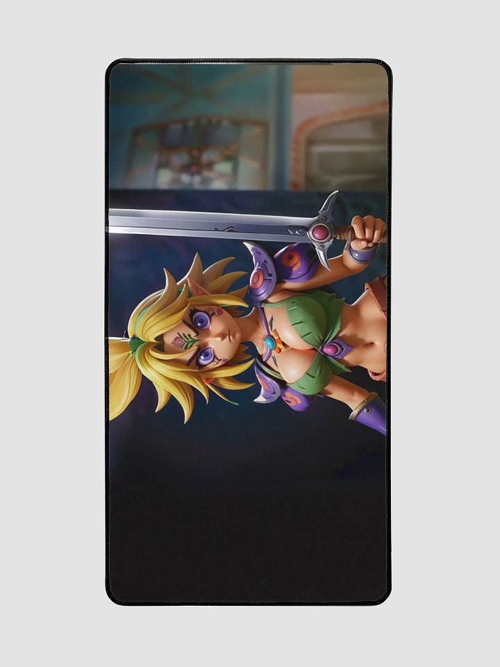 Blonde Warrior Desk Mat product image (2)