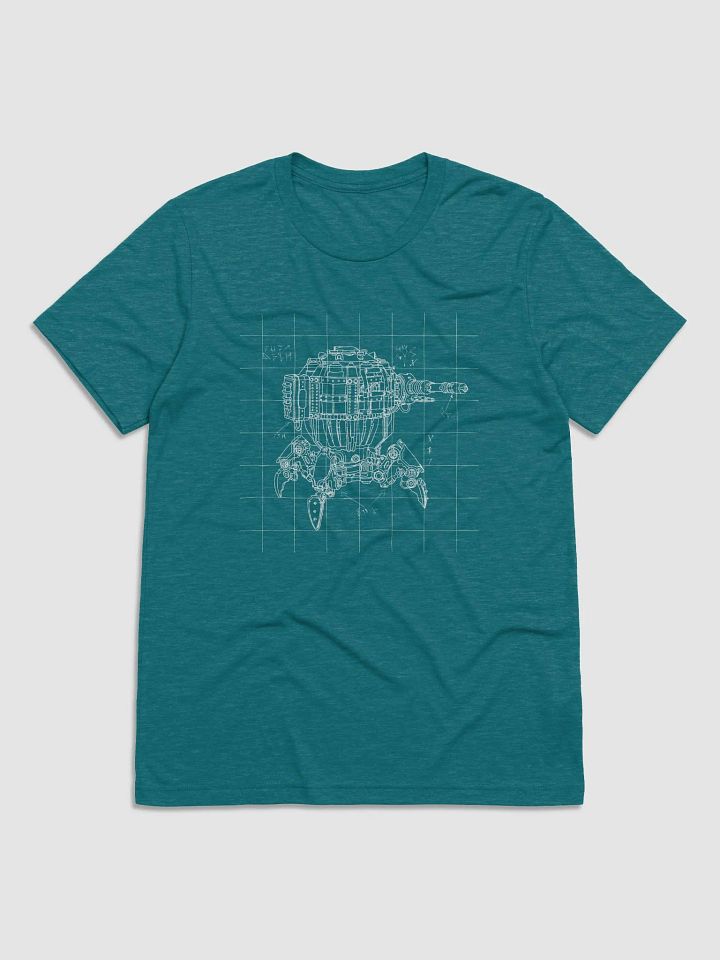 Doom Crawler Blueprint - Triblend Short Sleeve T-Shirt product image (2)