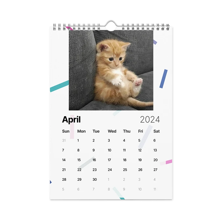 Wall Calendar (2024): Meme Cats product image (2)