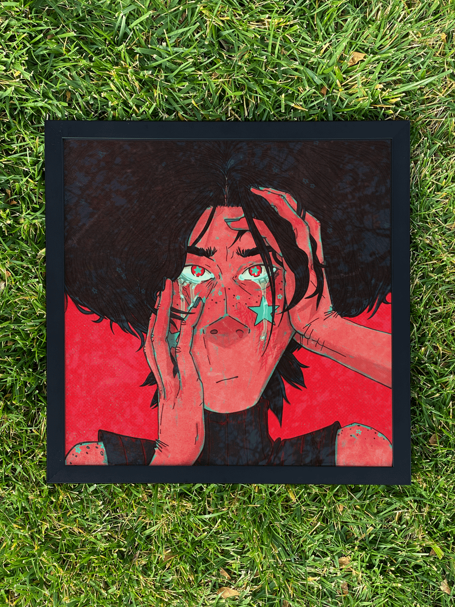 Bad Time Charlie - FRAMED ART PRINT product image (1)