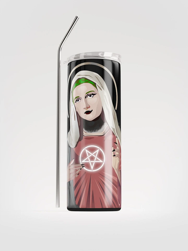Unholy Mother Tumbler w/ Straw product image (1)