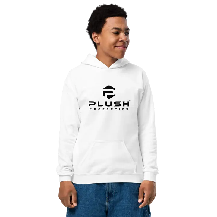 Plush Kiddie Plush Hoodie - White product image (1)