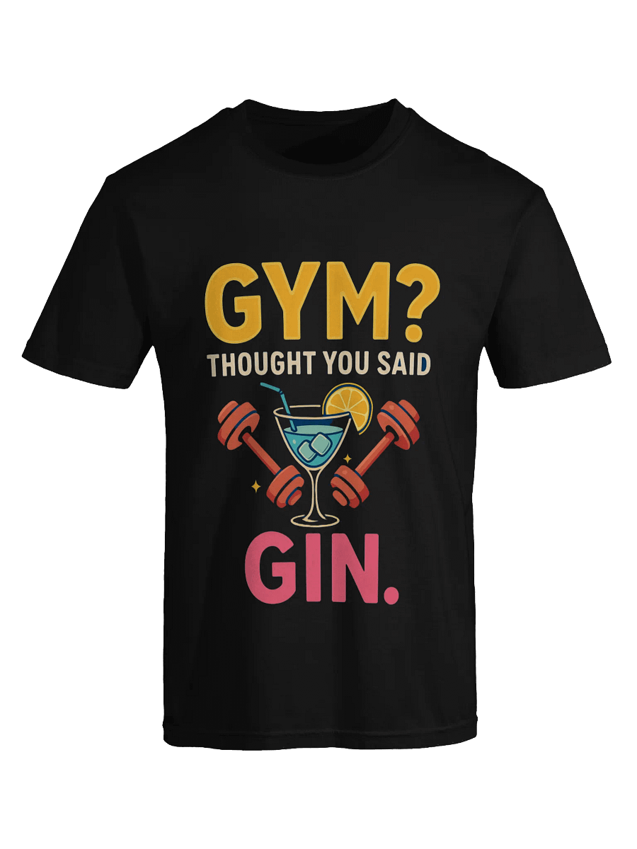 Gin Lover's Workout Tee product image (1)
