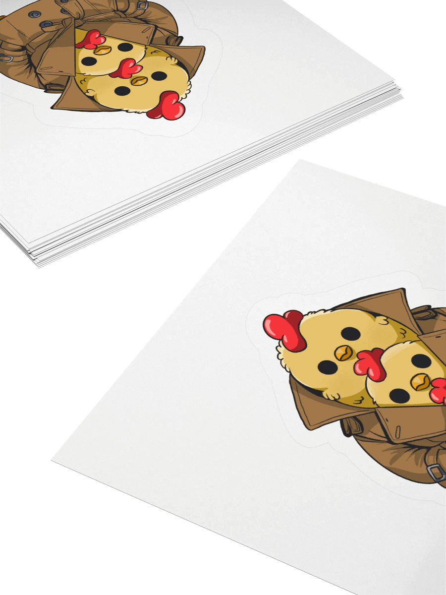 TR3NCH COAT CHICKS - Sticker product image (4)