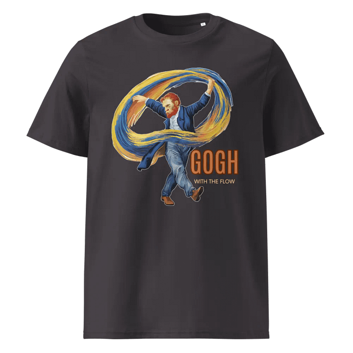 Gogh with the Flow Organic Cotton Tee product image (5)