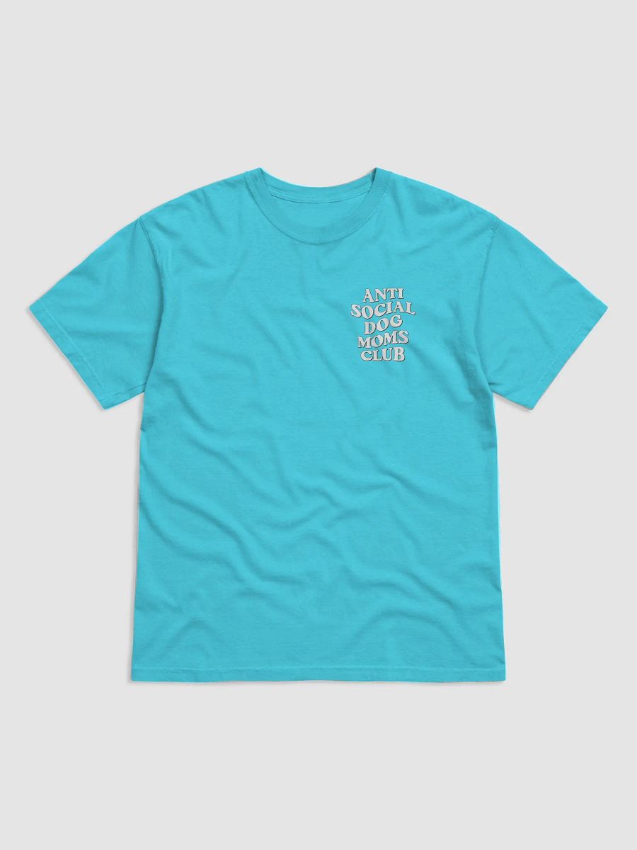 Anti Social Dog Moms Club Retro T-Shirt | Funny Introvert Checkered T-Shirt for Dog Moms product image (9)
