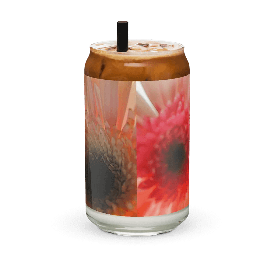 Flowers 2602 Can Shaped Glass product image (11)