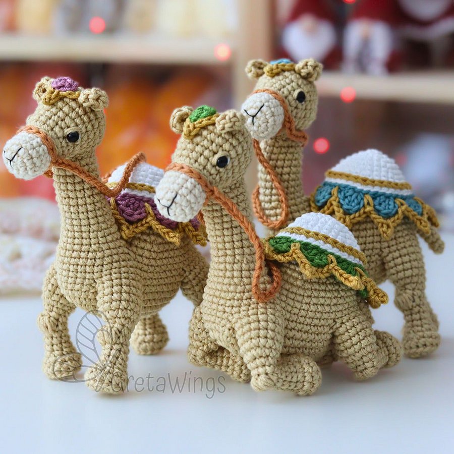 The Holy Family Amigurumi: Complete Nativity Set Pattern Bundle - GretaWings (Digital Download) product image (9)