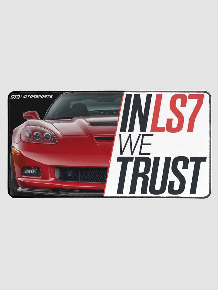'In LS7 We Trust' Desk Mat! product image (1)