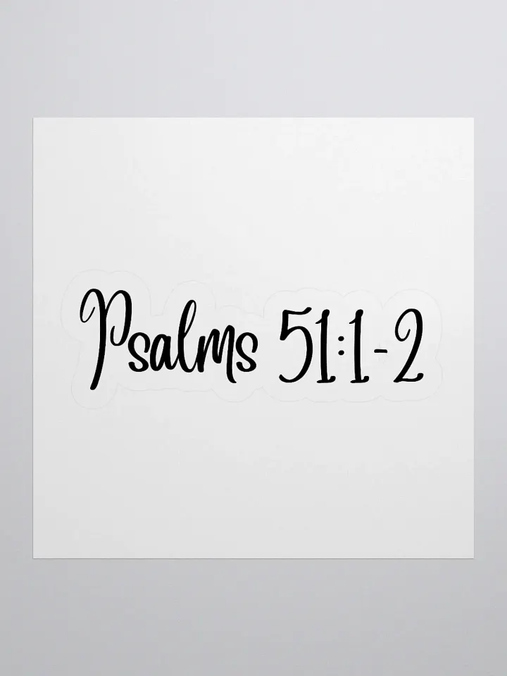 Psalms 51:1-2 product image (3)