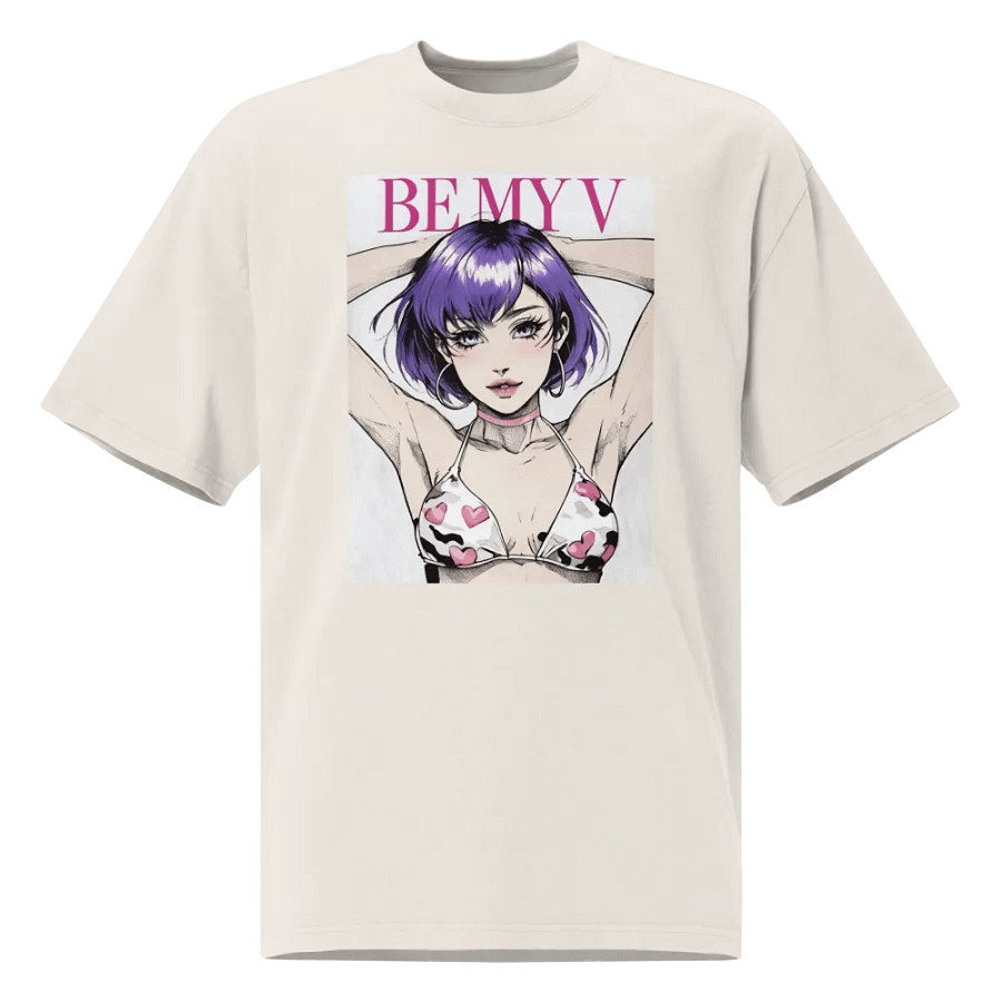 'Be My V' Print Faded Tee product image (1)